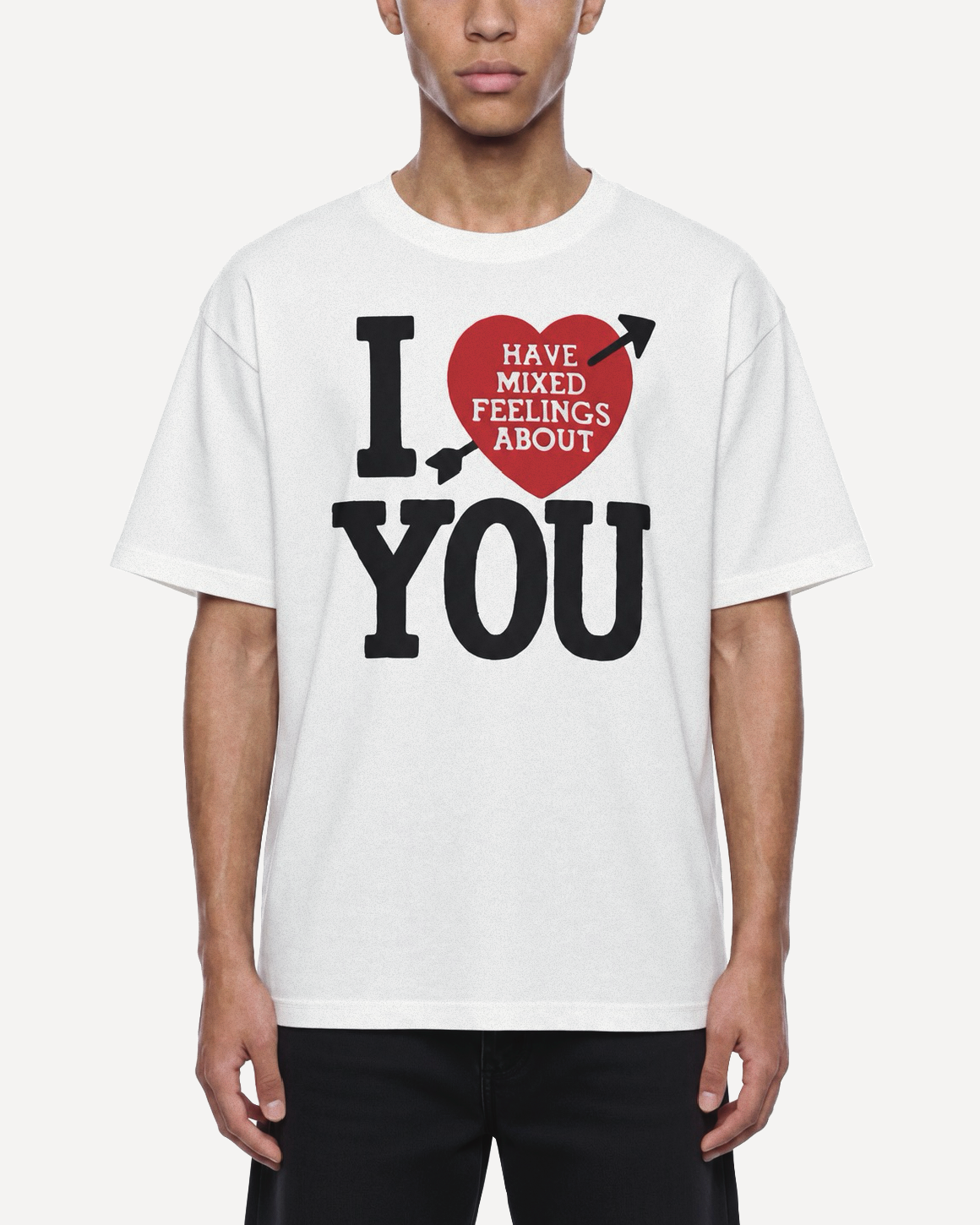Mixed Feelings Tee White