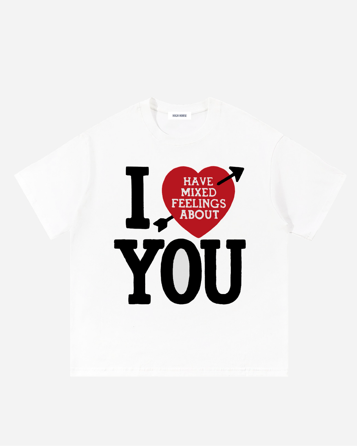 Mixed Feelings Tee White