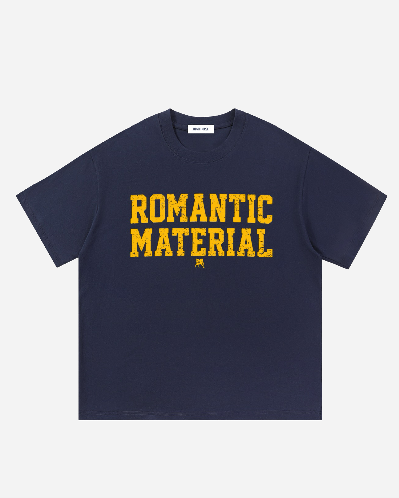 Romantic Material Tee Navy
